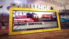 画像ギャラリー No.002のサムネイル画像 / 「DiRT Showdown」に収録されるチャレンジモードの詳細が明らかに。自慢のスコアを記録したら,フレンドに挑戦状を送り挑戦してもらおう