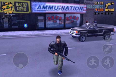 画像ギャラリー No.001のサムネイル画像 / Rockstar Gamesの「GTA」シリーズ2タイトルが85円で購入できる。iPhone/iPadアプリセール情報