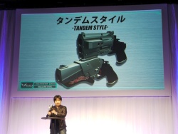 画像ギャラリー No.018のサムネイル画像 / 虚淵ワールドで展開する空中ガンアクション「ガンスリンガー ストラトス」。声優陣やウメハラも応援に駆けつけた発表会詳報レポートを掲載