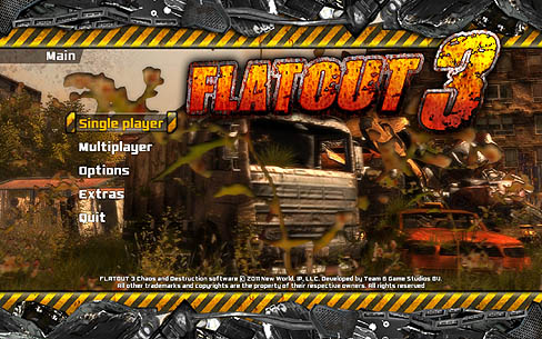 画像ギャラリー No.002のサムネイル画像 / ドライバーが華麗に宙を舞う「Flatout 3: Chaos & Destruction」を紹介する,今週の「海外ゲーム四天王」だ