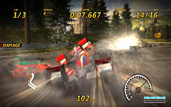 画像ギャラリー No.008のサムネイル画像 / ドライバーが華麗に宙を舞う「Flatout 3: Chaos & Destruction」を紹介する,今週の「海外ゲーム四天王」だ