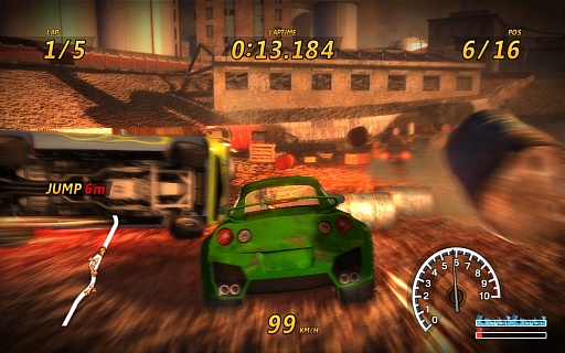 画像ギャラリー No.014のサムネイル画像 / 帰ってきた「Flatout 3: Chaos & Destruction」。今週の「海外ゲーム四天王」は,パッチで生まれ変わった本作を激しく紹介しよう