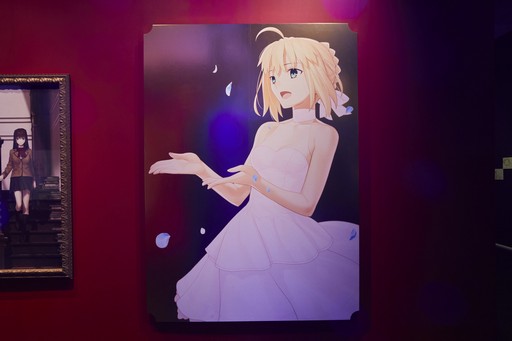 画像ギャラリー No.017のサムネイル画像 / 「TYPE-MOON展 Fate/stay night -15年の軌跡-」が12月20日から開催。3人のヒロイン声優がテープカットを行った内覧会をレポート