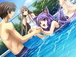 画像ギャラリー No.043のサムネイル画像 / サイバーフロント，PSP用ソフト「聖なるかな -オリハルコンの名の下に-」を2012年4月19日に発売。特製ブックレットやサントラCD同梱の限定版も