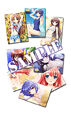 画像ギャラリー No.003のサムネイル画像 / 「車輪の国,向日葵の少女」の店舗特典が公開に。テレホンカード,ブロマイド,フォトフレームなどまちまちの特典をチェックして狙いを定めるべし
