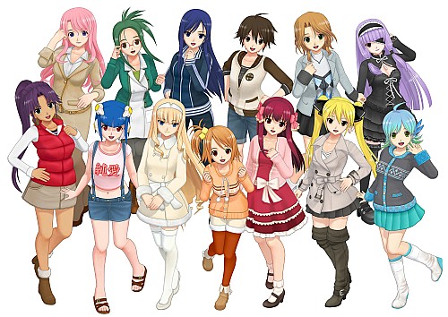 画像ギャラリー No.001のサムネイル画像 / あの“受付さん”も参戦。「マージャン★ドリームクラブ」が2012年春に発売