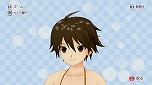 画像ギャラリー No.027のサムネイル画像 / 「マージャン★ドリームクラブ」，慣れない水着姿に恥ずかしがっている？ “受付さん”も凝視できる「ギャラリーモード」などの概要が公開に