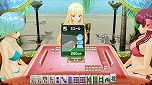 画像ギャラリー No.073のサムネイル画像 / 「マージャン★ドリームクラブ」，慣れない水着姿に恥ずかしがっている？ “受付さん”も凝視できる「ギャラリーモード」などの概要が公開に
