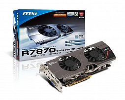 画像ギャラリー No.002のサムネイル画像 / MSI,ともにOC仕様で独自クーラー搭載のHD 7870カードとHD 7850カード