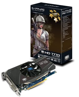 画像ギャラリー No.001のサムネイル画像 / OCモデルなどSapphire製のHD 7770&HD 7750カード計3製品が登場