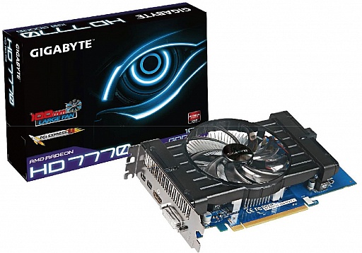 画像ギャラリー No.003のサムネイル画像 / 100mm角ファン搭載のGIGA-BYTE製HD 7770&HD 7750カードが登場