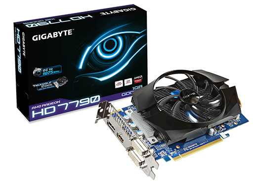 画像ギャラリー No.001のサムネイル画像 / CFD販売,GIGA-BYTE製のクロックアップ版HD 7790カードを4月上旬発売
