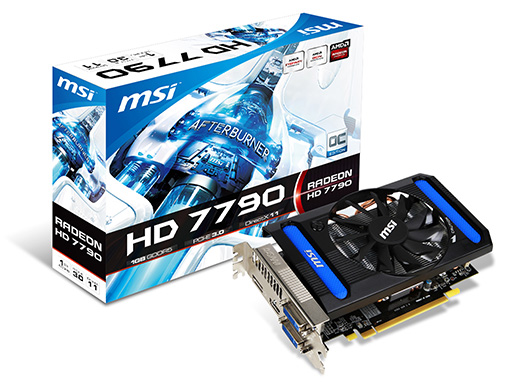 画像ギャラリー No.001のサムネイル画像 / クロックアップ版のMSI製HD 7790搭載カードがアスクから登場