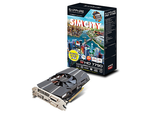 画像ギャラリー No.001のサムネイル画像 / Sapphire製HD 7790カードが「シムシティ」無料クーポン付き特装版で登場