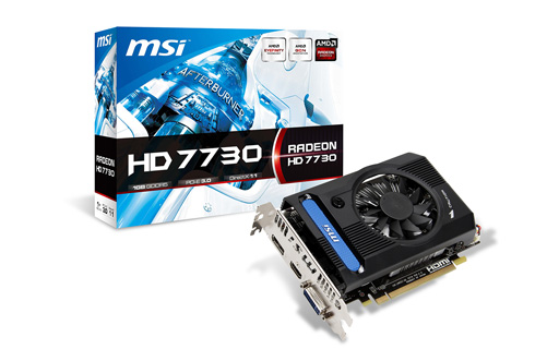 画像ギャラリー No.001のサムネイル画像 / アスク,国内初の「Radeon HD 7730」搭載カードを明日発売。MSI製