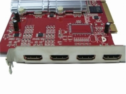 画像ギャラリー No.003のサムネイル画像 / まさかの「XP専用」。2001年デビューのGPU「Radeon 7000」を2基搭載してアナログ4画面出力対応のグラフィックスカードが発売
