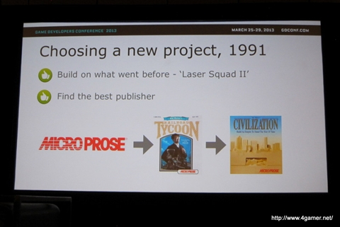 画像ギャラリー No.004のサムネイル画像 / ［GDC 2013］オリジナル版開発者が語る「X-COM: UFO Defense」の誕生物語。Microproseとの出会いがなければ「X-COM」は生まれなかったかも？