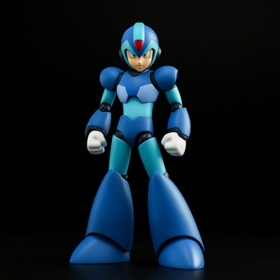 画像ギャラリー No.001のサムネイル画像 / 「ロックマンX」，エックスのフィギュアが2017年2月に発売。“壁蹴りポーズ”も再現可能