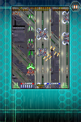 画像ギャラリー No.005のサムネイル画像 / iPhone/iPod Touch版「RAYFORCE」が本日配信。「ロックオンレーザー」で敵を一掃し，ハイスコアの更新を目指せ
