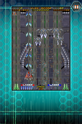 画像ギャラリー No.006のサムネイル画像 / iPhone/iPod Touch版「RAYFORCE」が本日配信。「ロックオンレーザー」で敵を一掃し，ハイスコアの更新を目指せ