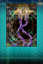 画像ギャラリー No.007のサムネイル画像 / iPhone/iPod Touch版「RAYFORCE」が本日配信。「ロックオンレーザー」で敵を一掃し，ハイスコアの更新を目指せ