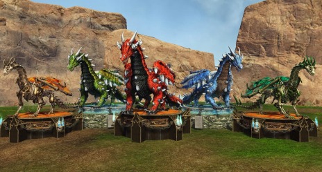 画像ギャラリー No.011のサムネイル画像 / 「Dragon's Prophet」,パーティを簡単に組める「パーティーシステム」が実装に。カラフルなドラゴンが出現するパックも発売