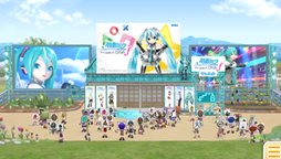 画像ギャラリー No.002のサムネイル画像 / 「みんなといっしょ」と「初音ミク -Project DIVA- f」の相互コラボ企画スペシャルムービーが公開に
