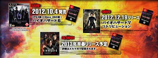 画像ギャラリー No.002のサムネイル画像 / 「バイオハザード」プレミアムグッズが当たるキャンペーン。11月30日から