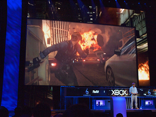 画像ギャラリー No.005のサムネイル画像 / ［E3 2012］「Resident Evil 6」の実機デモプレイが「Xbox 360 E3 2012 Media Briefing」で公開。今作は大きくゾンビをフィーチャーした内容