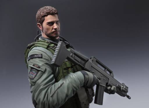 画像ギャラリー No.003のサムネイル画像 / 「バイオハザード6」のクリス・レッドフィールドがフィギュアに。7月上旬発売