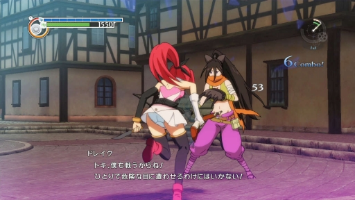 画像ギャラリー No.016のサムネイル画像 / 「時と永遠〜トキトワ〜」王女トキが扱う時間魔法と旅のパートナー・ドレイクの情報が公開に。入浴シーンのほか，初回限定版の詳細も
