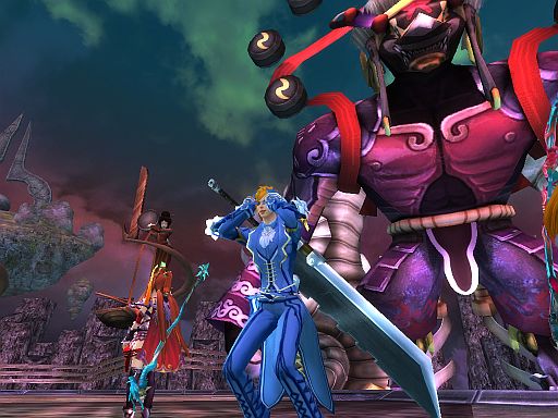 画像ギャラリー No.002のサムネイル画像 / 「ARK FRONTIER」対戦型イベント「アークコロシアム」が開幕。勝者に称号も