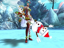 画像ギャラリー No.002のサムネイル画像 / 「ARK FRONTIER」にクリスマス限定アイテムが登場。雪合戦も開催中