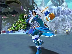 画像ギャラリー No.006のサムネイル画像 / 「ARK FRONTIER」にクリスマス限定アイテムが登場。雪合戦も開催中