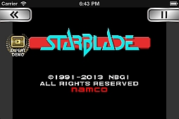 画像ギャラリー No.002のサムネイル画像 / 「NAMCO ARCADE」，累計100万DL突破記念で「スターブレード」を追加