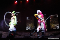 画像ギャラリー No.003のサムネイル画像 / 舞台「戦国BASARA3 -瀬戸内響嵐-」ゲネプロを写真たっぷりのレポートでお届け。陰謀渦巻く瀬戸内に，剣戟とザビー教の嵐が吹き荒れる!?