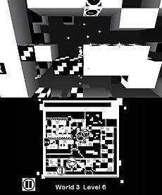 画像ギャラリー No.006のサムネイル画像 / 「SHIFTING WORLD 白と黒の迷宮」体験版の配信が本日スタート。白と黒のモノトーンの世界で,次元を反転させる新感覚を実際に味わおう