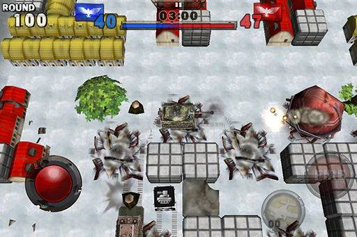 画像ギャラリー No.006のサムネイル画像 / iOS向けに「BATTLE CITY BLITZ」の配信がスタート。懐かしの「バトルシティー」がグラフィックスを刷新して登場