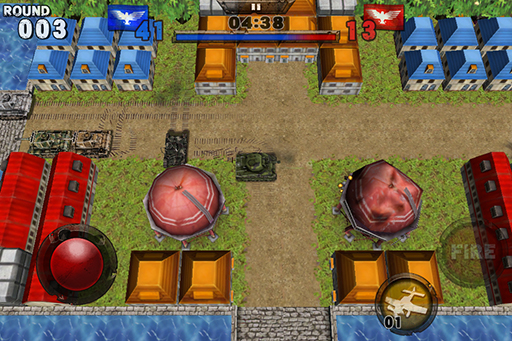 画像ギャラリー No.016のサムネイル画像 / iOS向けに「BATTLE CITY BLITZ」の配信がスタート。懐かしの「バトルシティー」がグラフィックスを刷新して登場