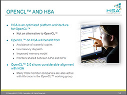 画像ギャラリー No.012のサムネイル画像 / AMD,GPUとCPUで同じプログラムが動く「HSA」の最新動向を公表。Javaへの対応計画も明らかに