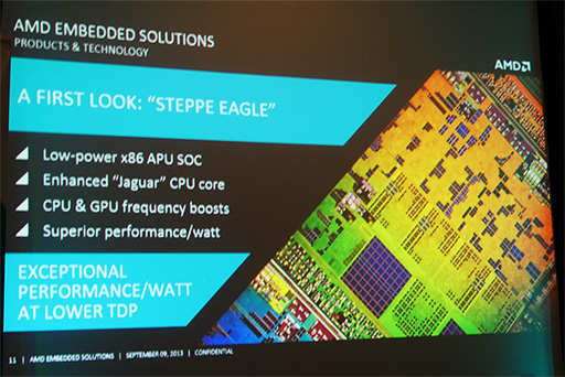 画像ギャラリー No.004のサムネイル画像 / AMD，2014年の組み込み向けAPUやGPUのロードマップを公開。拡張型Jaguarコアや64bit ARMアーキテクチャ採用のSoCを投入
