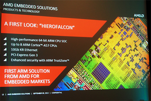 画像ギャラリー No.005のサムネイル画像 / AMD，2014年の組み込み向けAPUやGPUのロードマップを公開。拡張型Jaguarコアや64bit ARMアーキテクチャ採用のSoCを投入