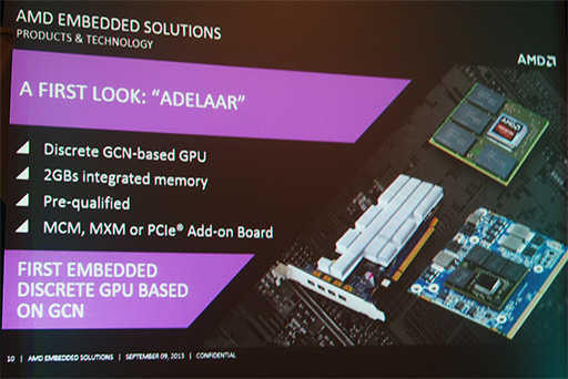 画像ギャラリー No.006のサムネイル画像 / AMD，2014年の組み込み向けAPUやGPUのロードマップを公開。拡張型Jaguarコアや64bit ARMアーキテクチャ採用のSoCを投入