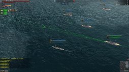 画像ギャラリー No.010のサムネイル画像 / 「NAVYFIELD2」CBTのプレイレポートを掲載。艦船ならではの独特な操作をマスターして艦隊戦に挑め