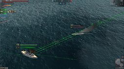 画像ギャラリー No.012のサムネイル画像 / 「NAVYFIELD2」CBTのプレイレポートを掲載。艦船ならではの独特な操作をマスターして艦隊戦に挑め
