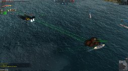 画像ギャラリー No.013のサムネイル画像 / 「NAVYFIELD2」CBTのプレイレポートを掲載。艦船ならではの独特な操作をマスターして艦隊戦に挑め
