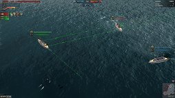 画像ギャラリー No.014のサムネイル画像 / 「NAVYFIELD2」CBTのプレイレポートを掲載。艦船ならではの独特な操作をマスターして艦隊戦に挑め