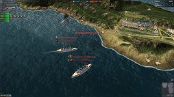 画像ギャラリー No.019のサムネイル画像 / 「NAVYFIELD2」CBTのプレイレポートを掲載。艦船ならではの独特な操作をマスターして艦隊戦に挑め