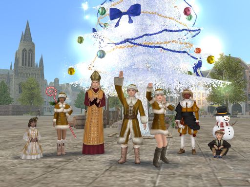 画像ギャラリー No.003のサムネイル画像 / 「大航海時代 Online」黄色いサンタ服が手に入るXmasイベントが11日に開始