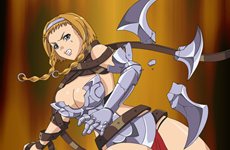 画像ギャラリー No.010のサムネイル画像 / セクシーな美闘士達が大暴れするブラウザゲーム「クイーンズブレイド THE CONQUEST」のティザーサイトが本日オープン